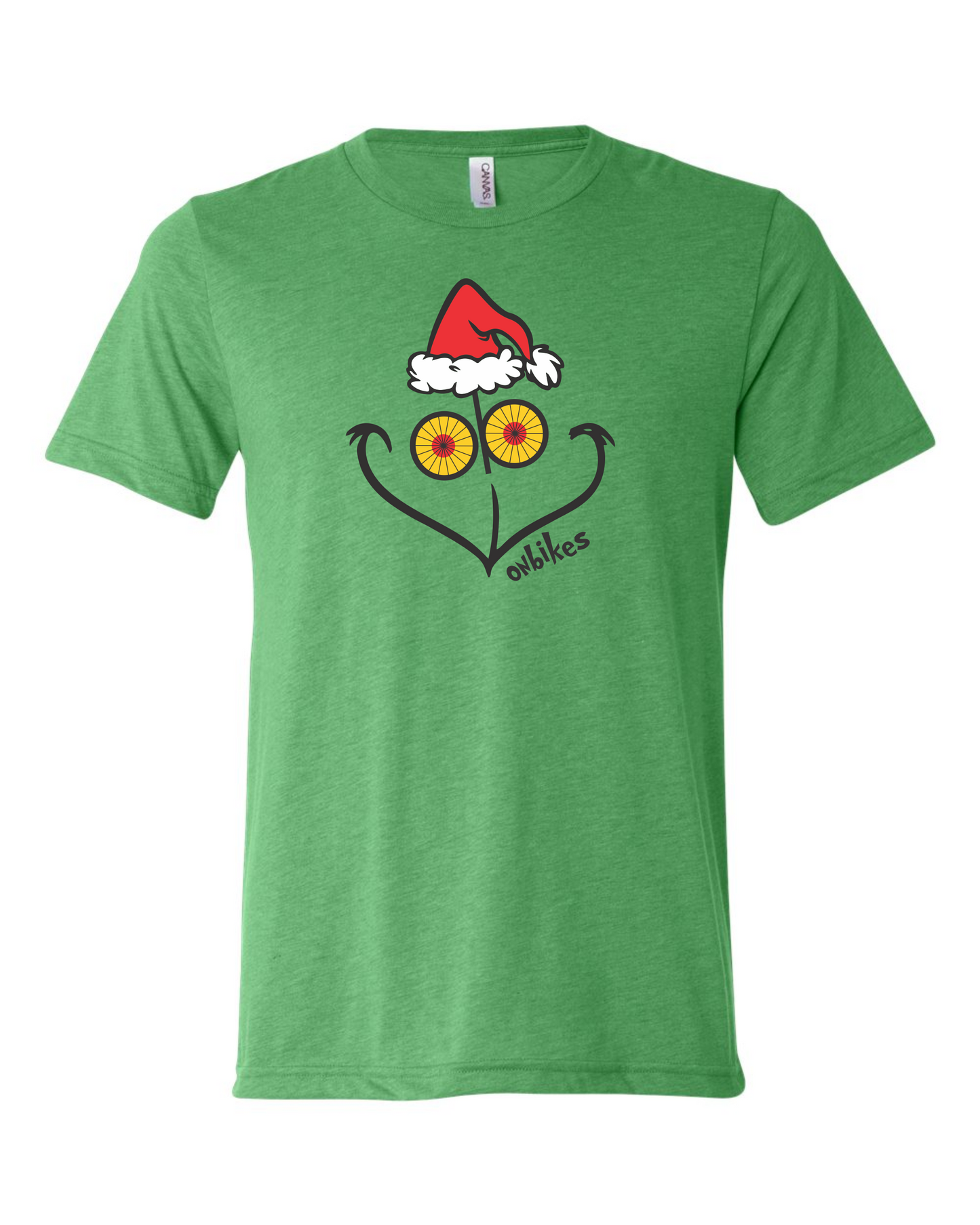 OB Grinch Face Triblend T-Shirt